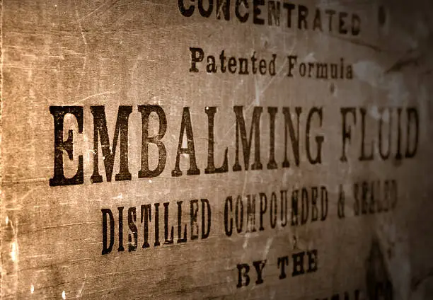 What do you dream about Embalming?